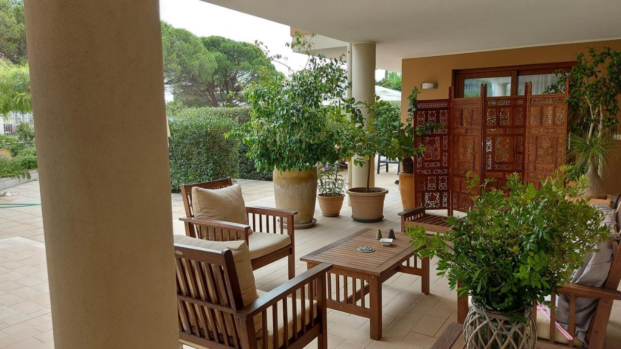 Villa Luigi A Poggio Dei Pini, Alloggio Con Giardino E Posto Auto Capoterra Exteriör bild
