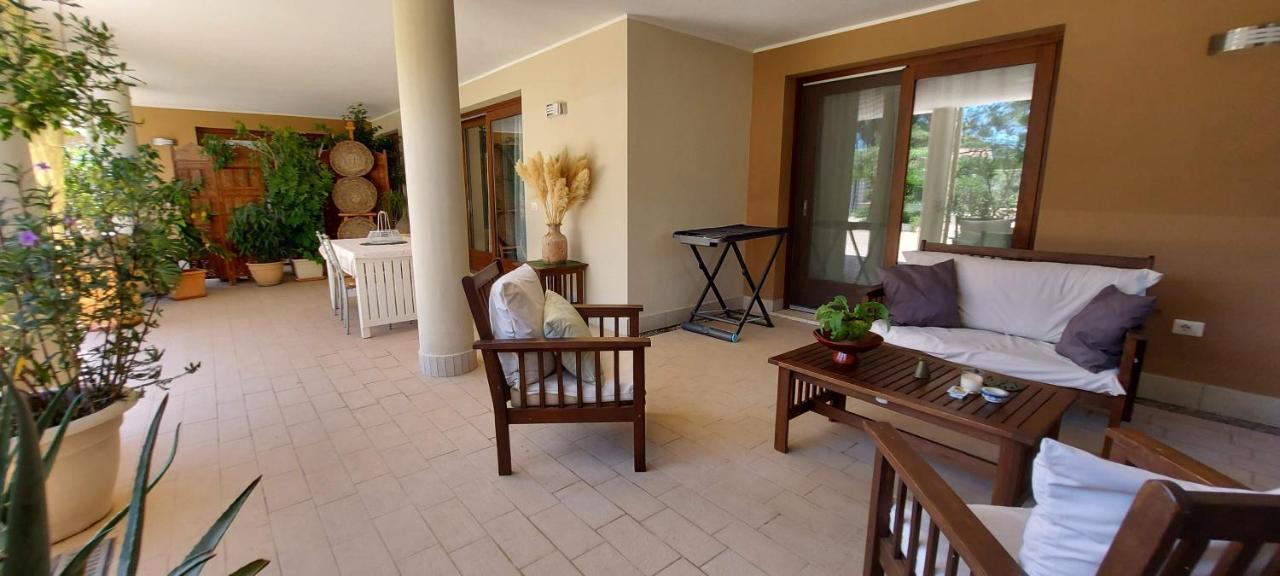 Villa Luigi A Poggio Dei Pini, Alloggio Con Giardino E Posto Auto Capoterra Exteriör bild